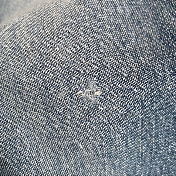 Calvin Klein 90’s Vintage Light Wash Sandblast 21 Flare Jeans Size 7 - Picture 5 of 14